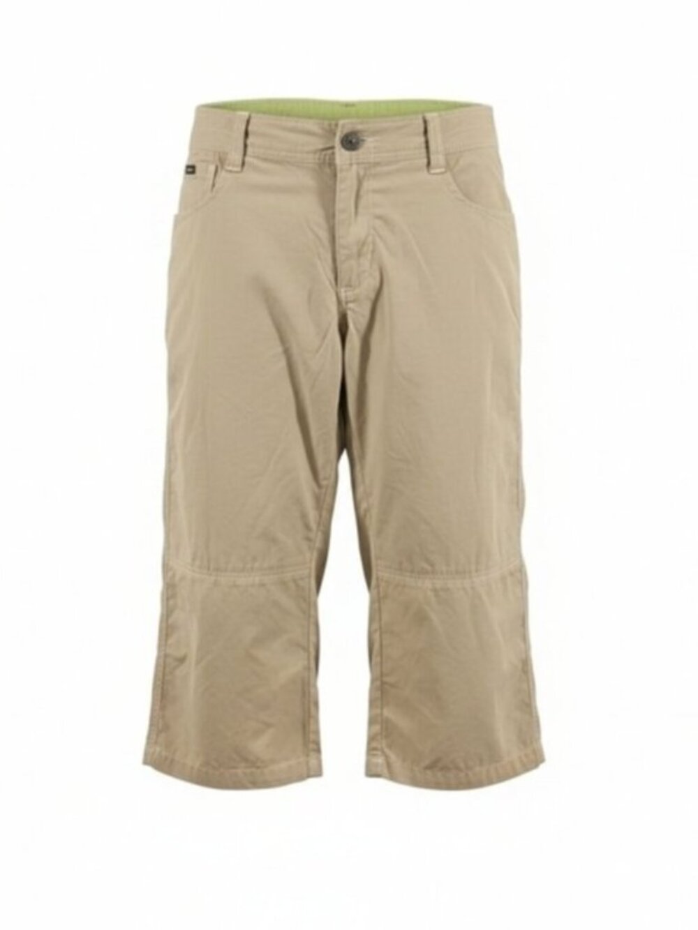 Kuhl SZ 4 Neutral Tan Low Rise 17.5" Inseam Bermuda Flat‎ Front Shorts Stretch